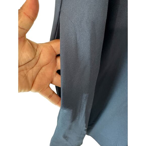 City Chic Navy Dressy Chic Night Out Cute Girl Elbow Sleeve A-Line Dress Size XL - Picture 6 of 13